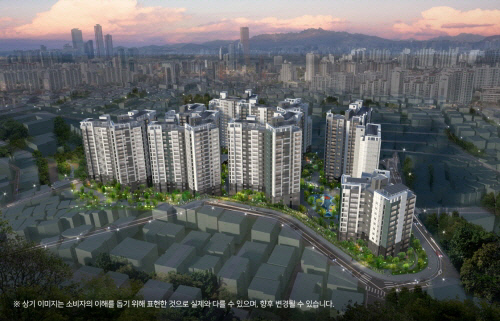 상도 푸르지오 크라베뉴 야경투시도